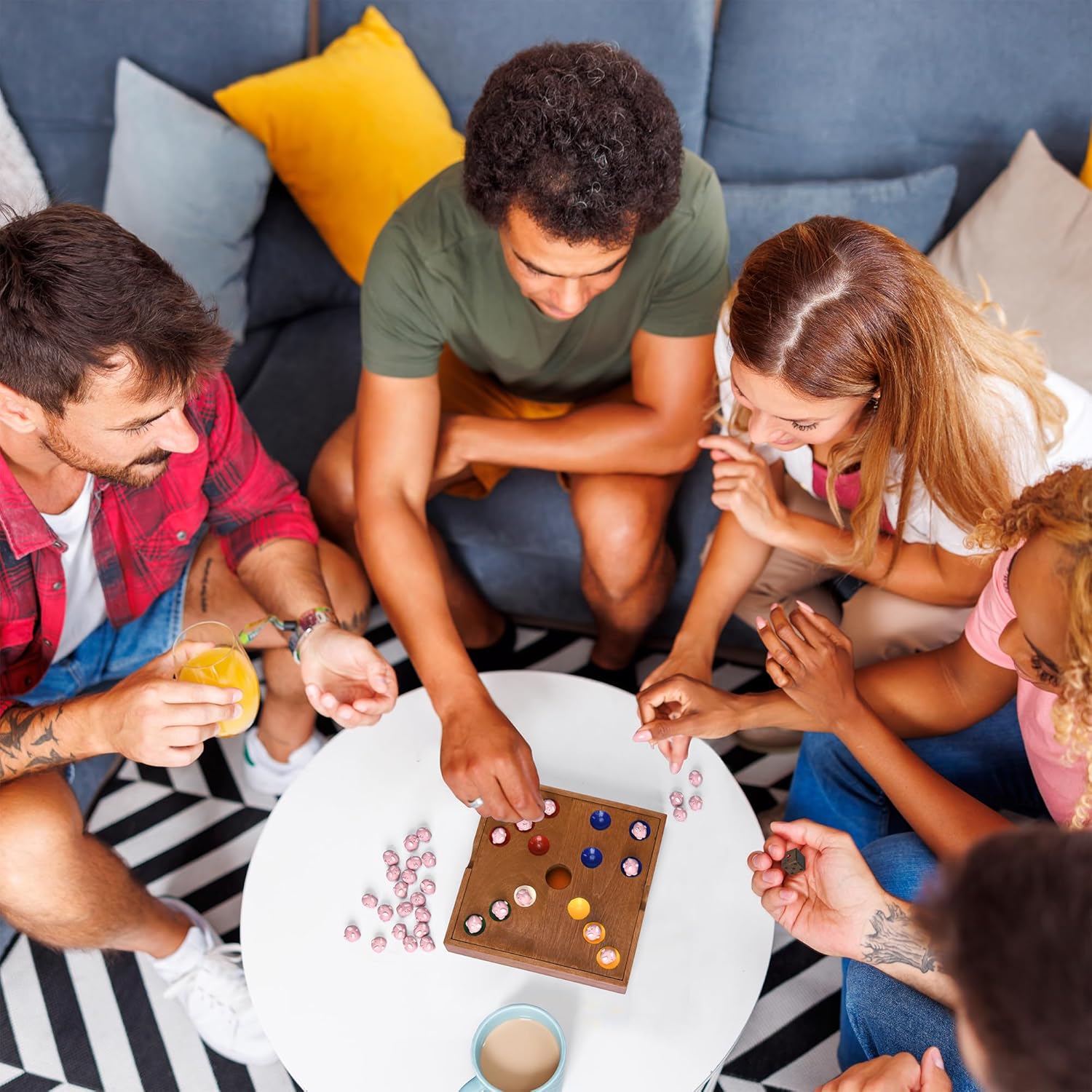 ideen.kollektiv Ferkelrennen - Brettspiel