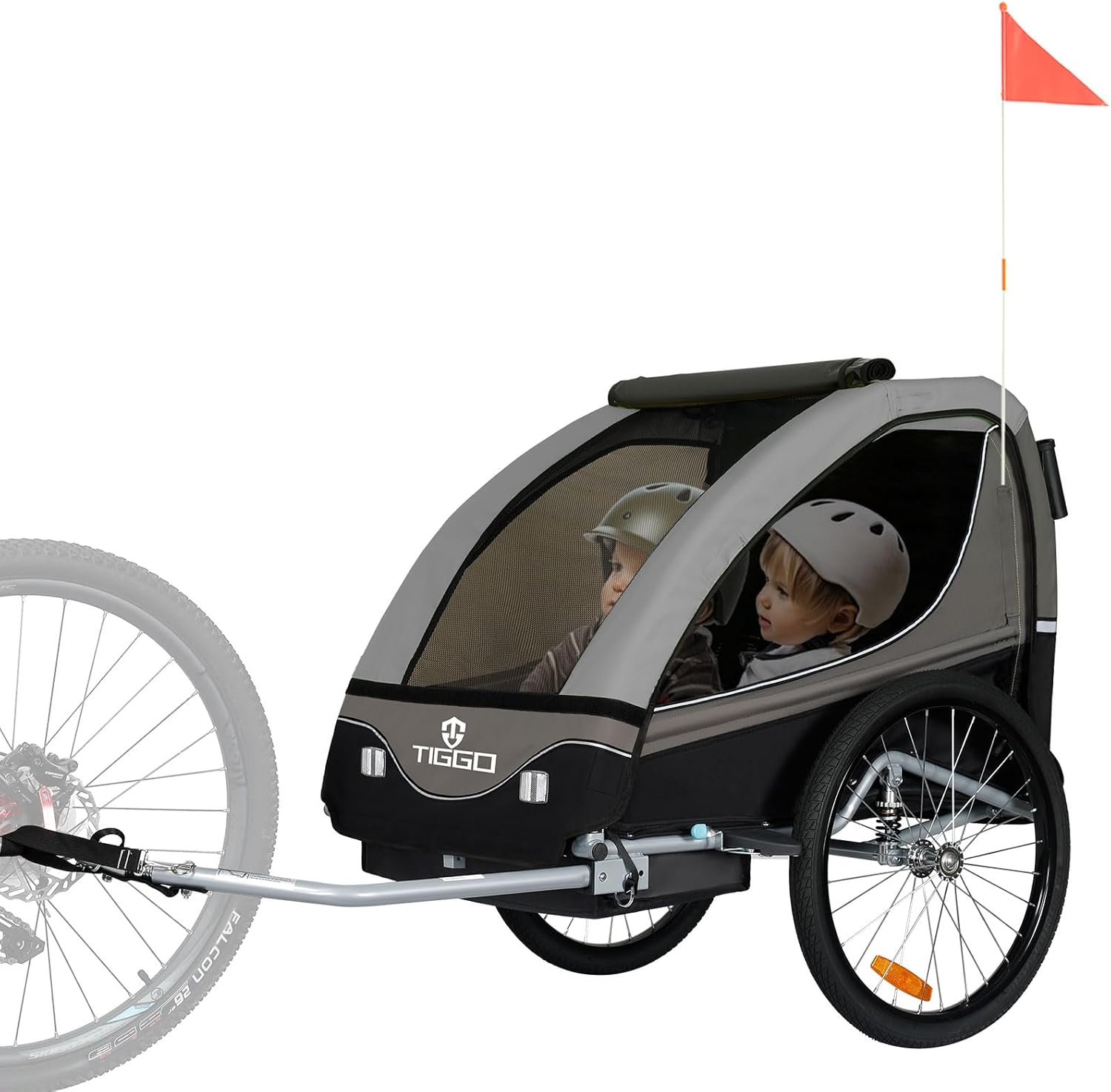 Tiggo S2 Kinderanhänger mit Federung Jogger 2 in 1 Kinder Buggy