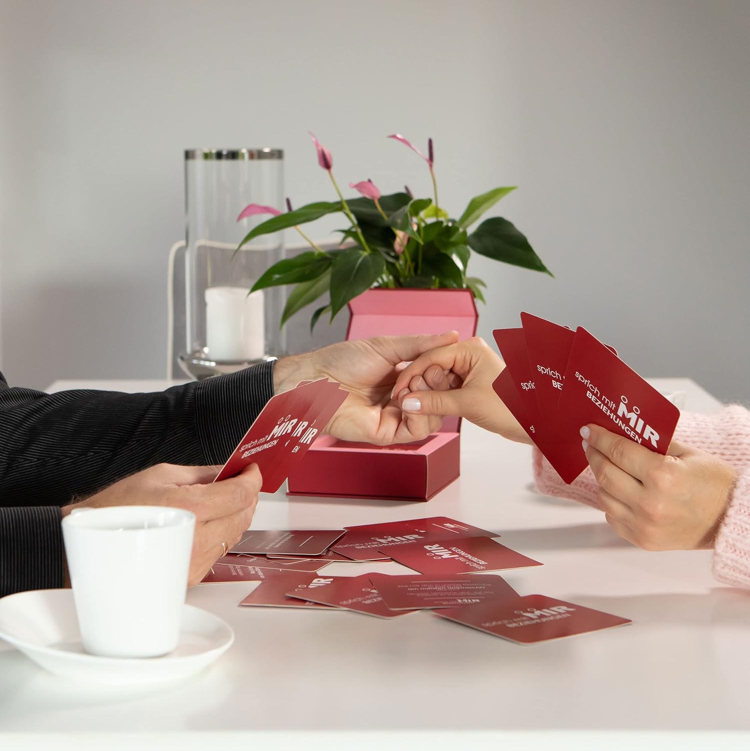 Spricht mit Mir- Erzählt Euch Mehr - Das Beste Kartenspiel Fragen für Paare