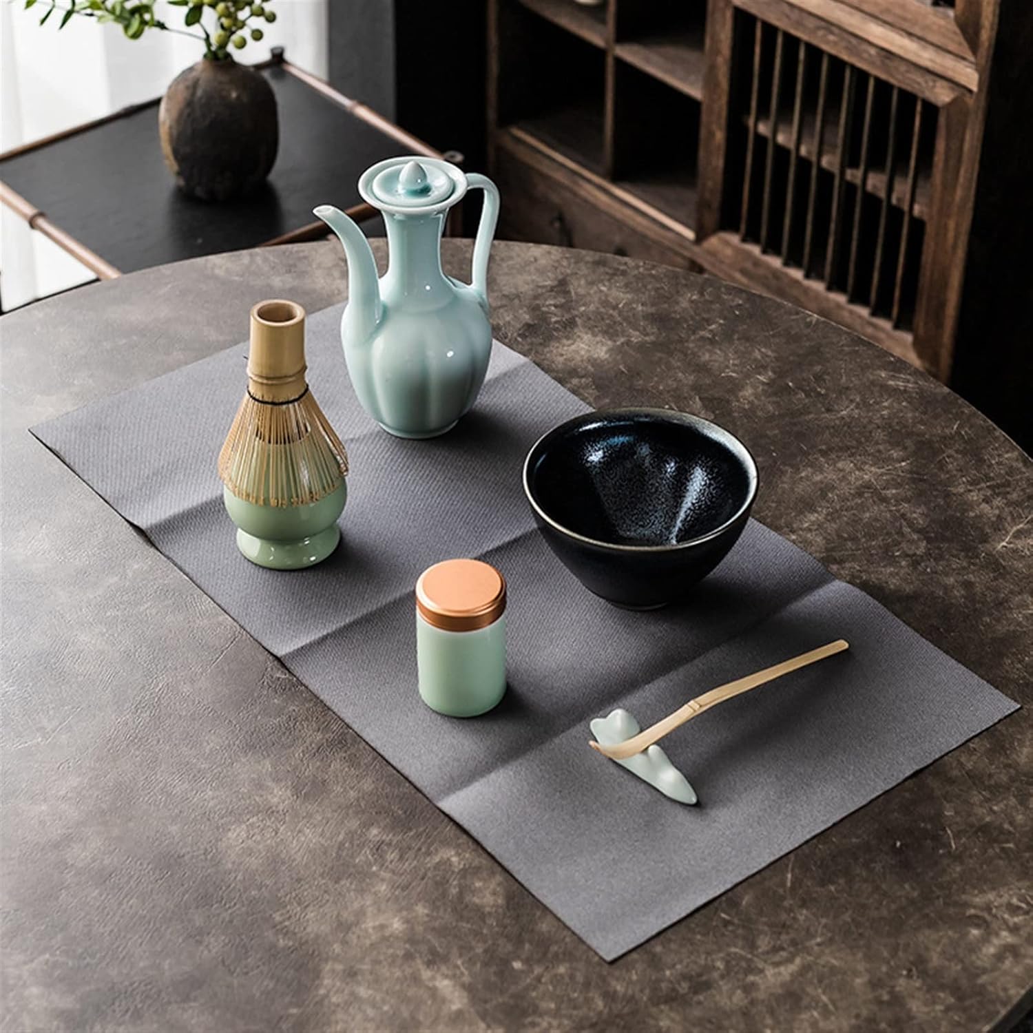 YLWX Matcha-Tee-Set Der Song-Dynastie, Matcha-teeservice