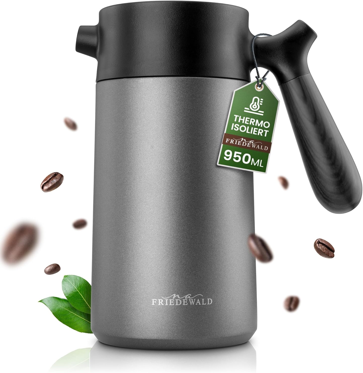 Friedewald® Premium Thermo French Press Edelstahl