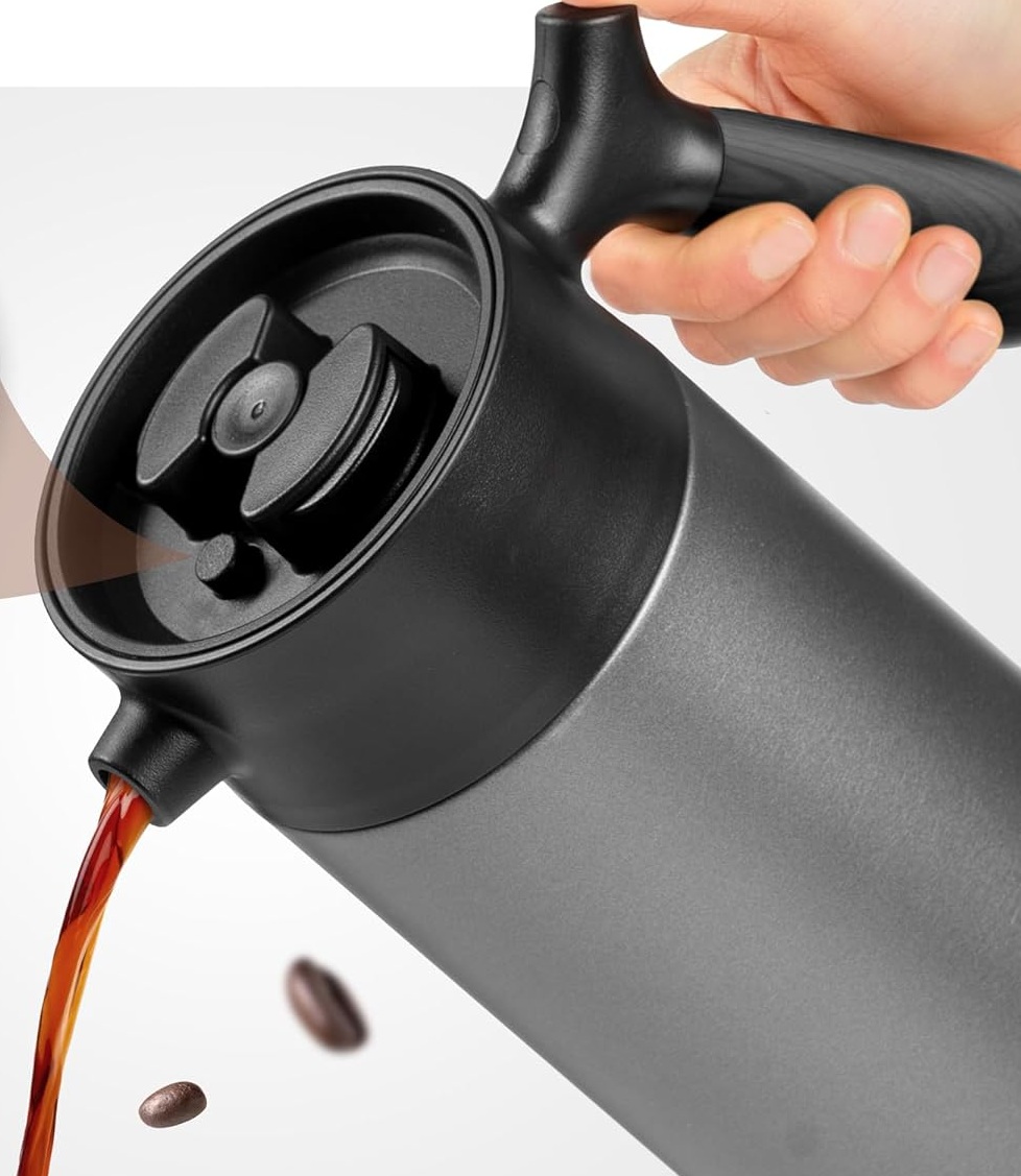 Friedewald® Premium Thermo French Press Edelstahl