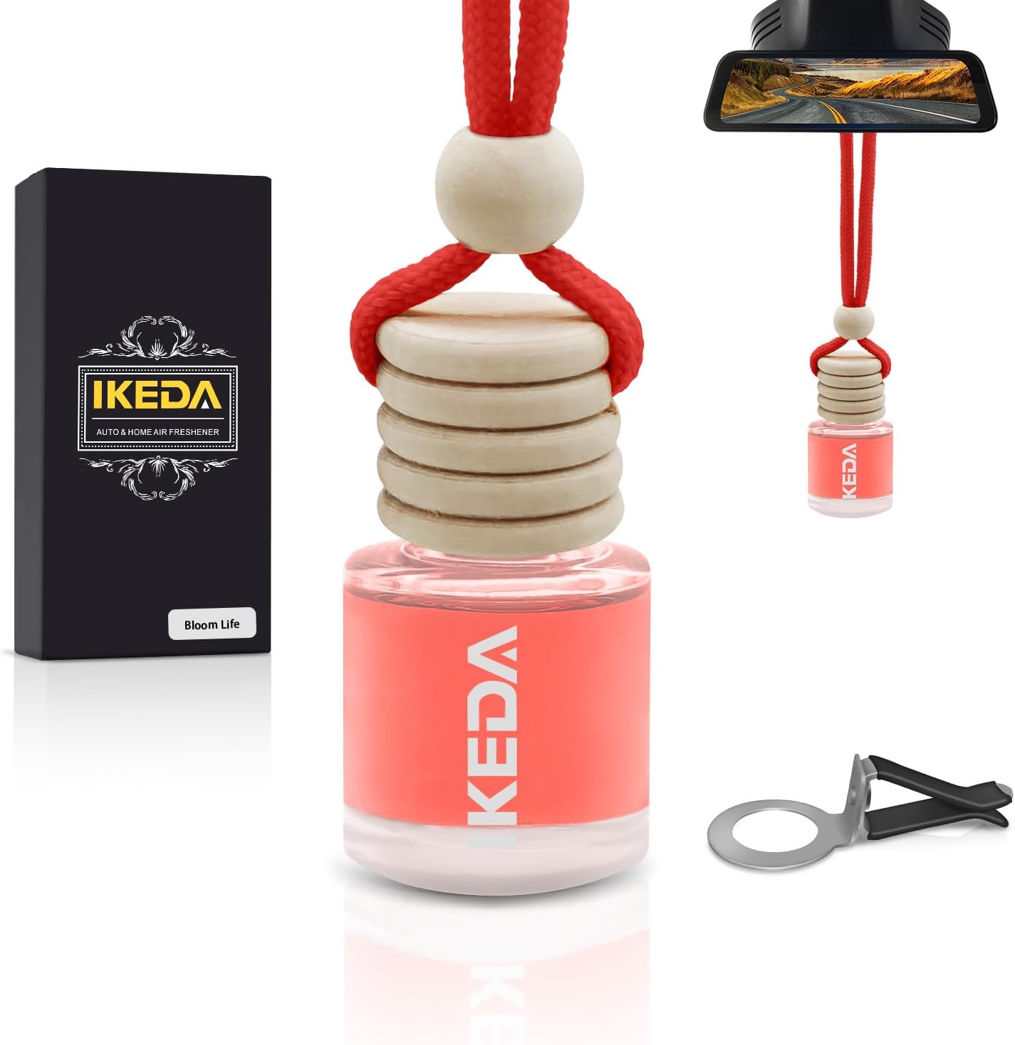 Ikeda Auto-Lufterfrischer für Männer und Frauen