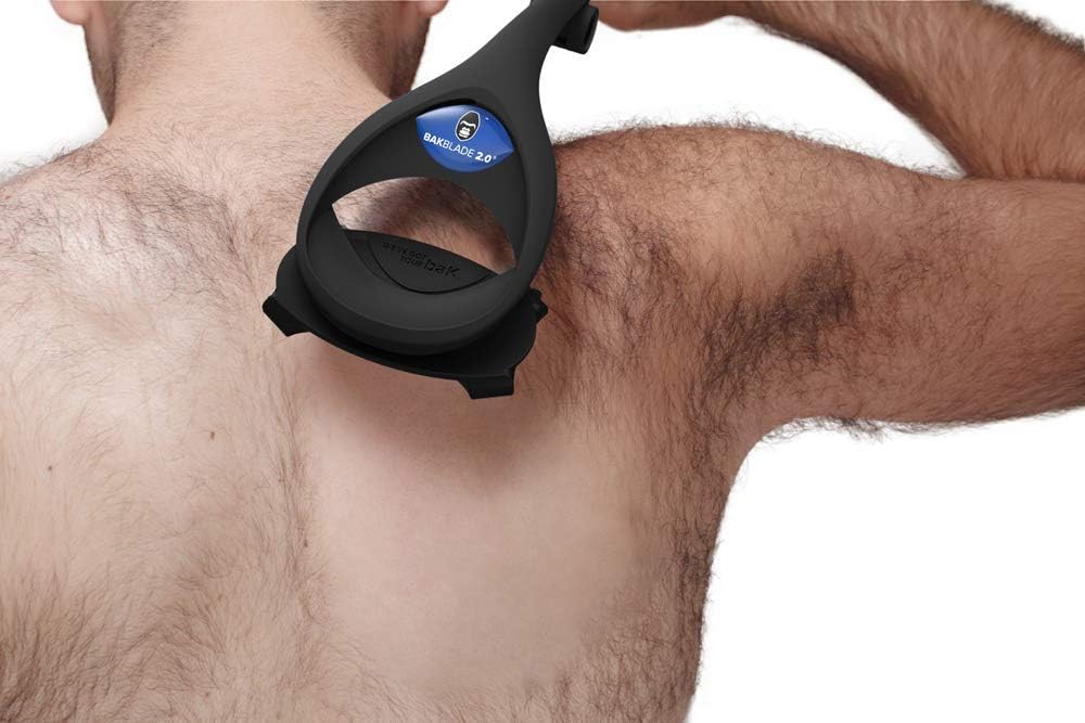 BaKblade 2.0 Back Shaver, Rückenrasierer und Körperrasierer für Männer