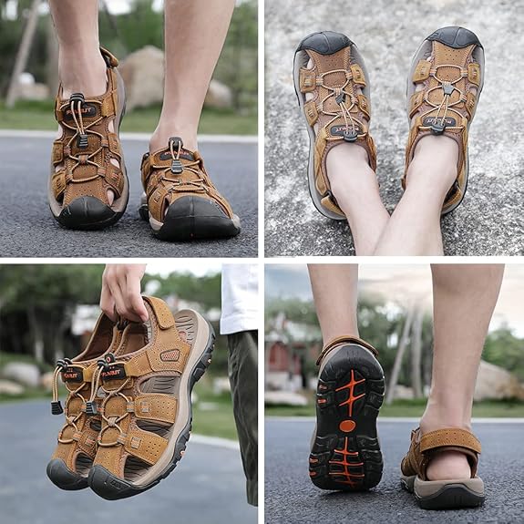 FLARUT Sandalen Herren Outdoorsandalen