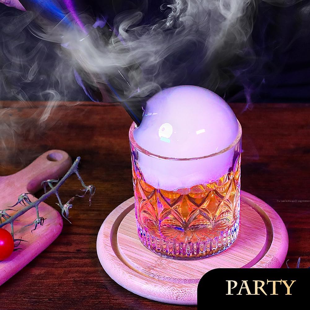 Elektrisches Drink Smoker Kit, Cocktail Smoker Infuser Set mit 4 Flavors