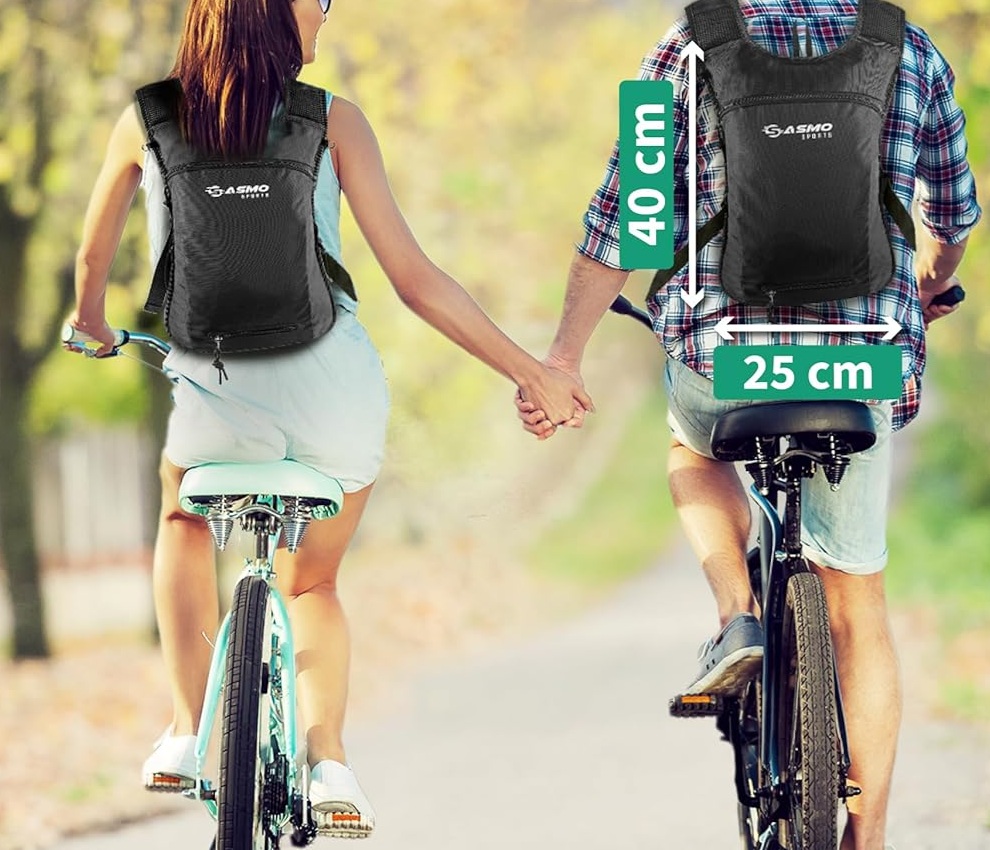 SASMO® Fahrradrucksack & Skirucksack 6L / 8L / 10+3L / 14+3L / 20L mit Thermofach