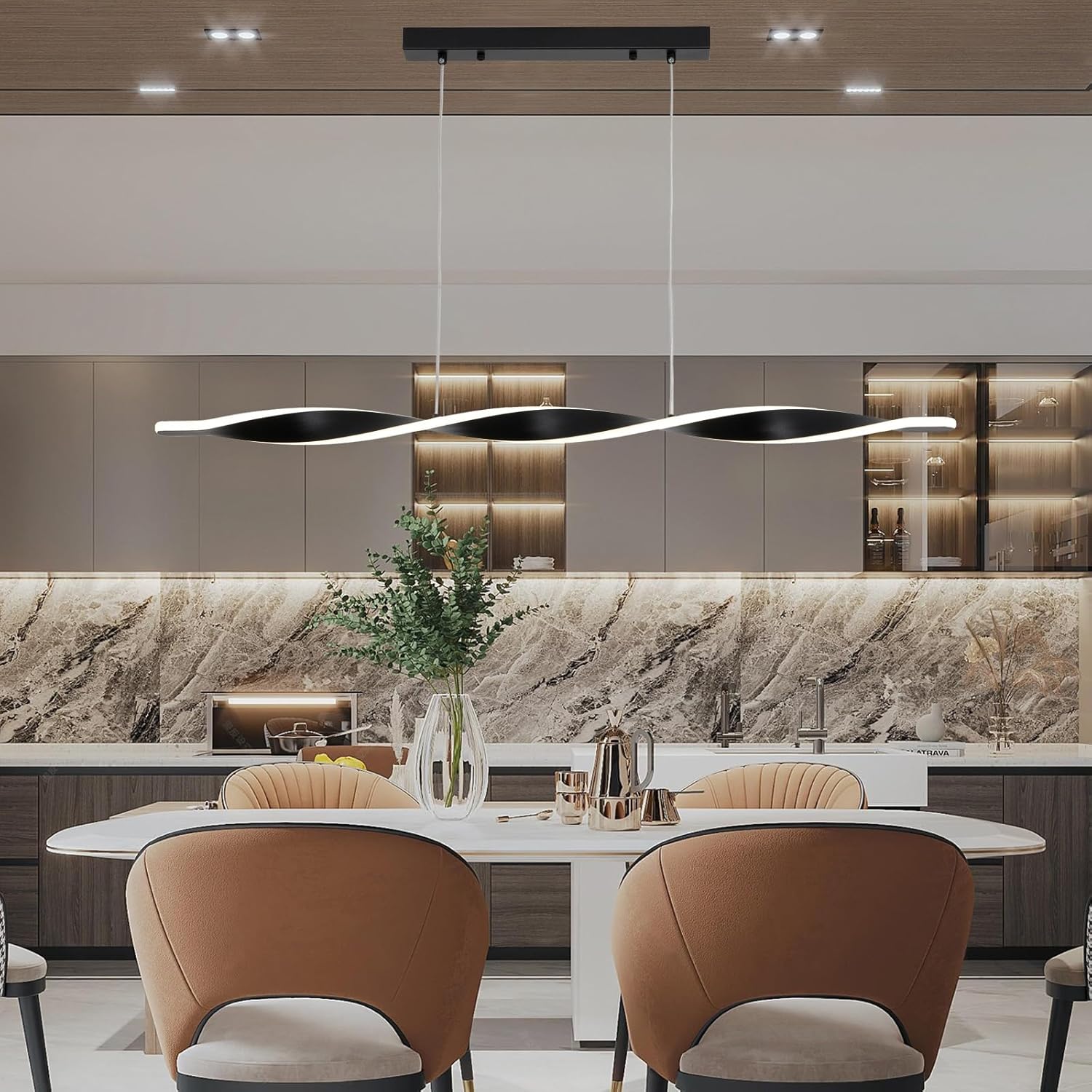 Pendelleuchte Esstisch Dimmbar mit Fernbedienung