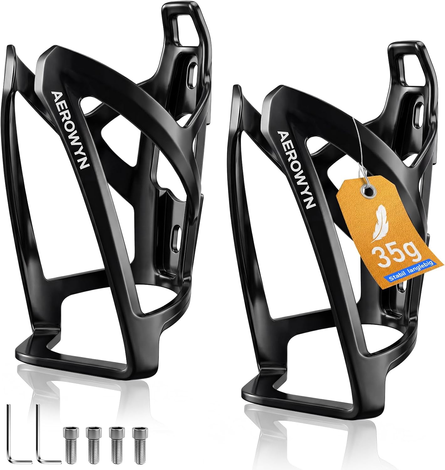 Flaschenhalter Fahrrad Getränkehalter Fahrrad Zubehör 35G Leichtgewicht PC Trinkflaschenhalter Fahrrad