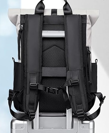 Rolltop Rucksack Damen Herren