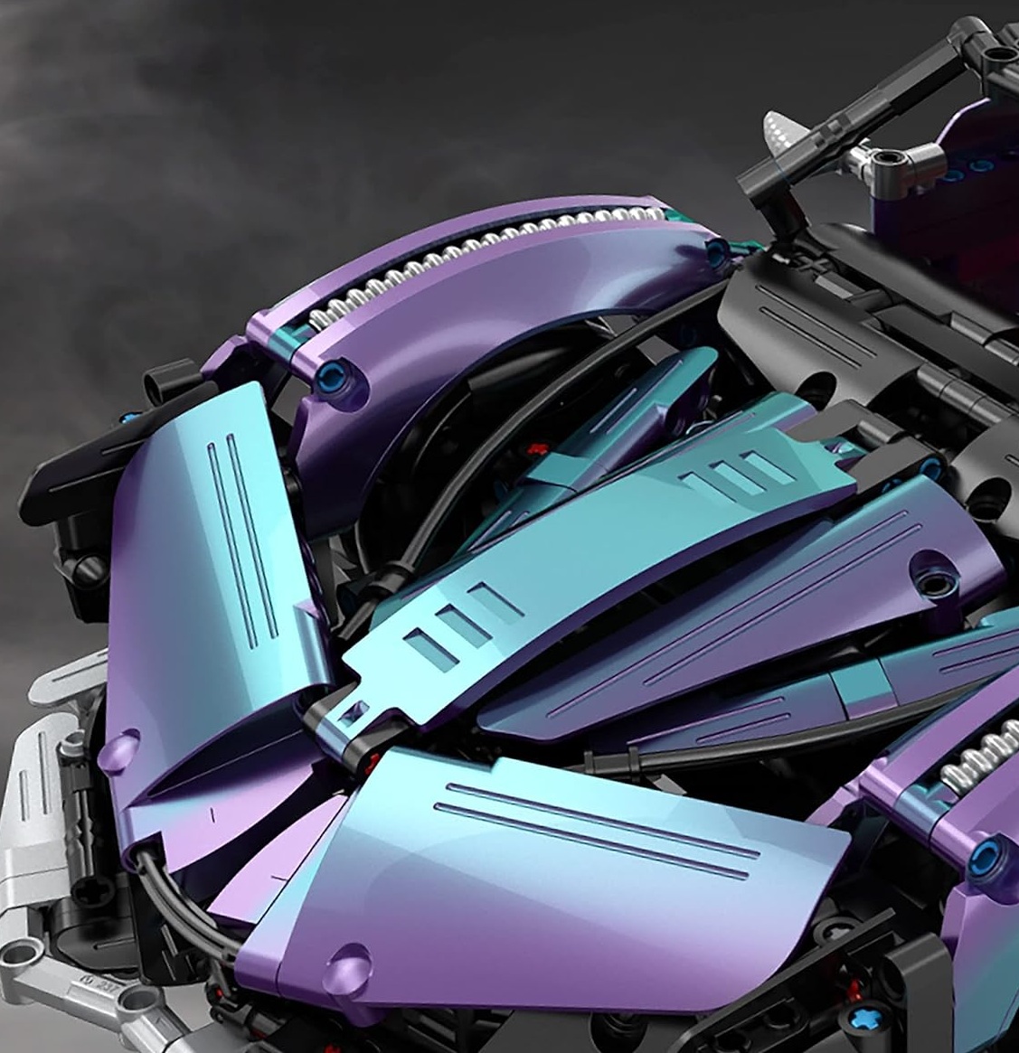 VLites Technik Sportwagen Klemmbausteine