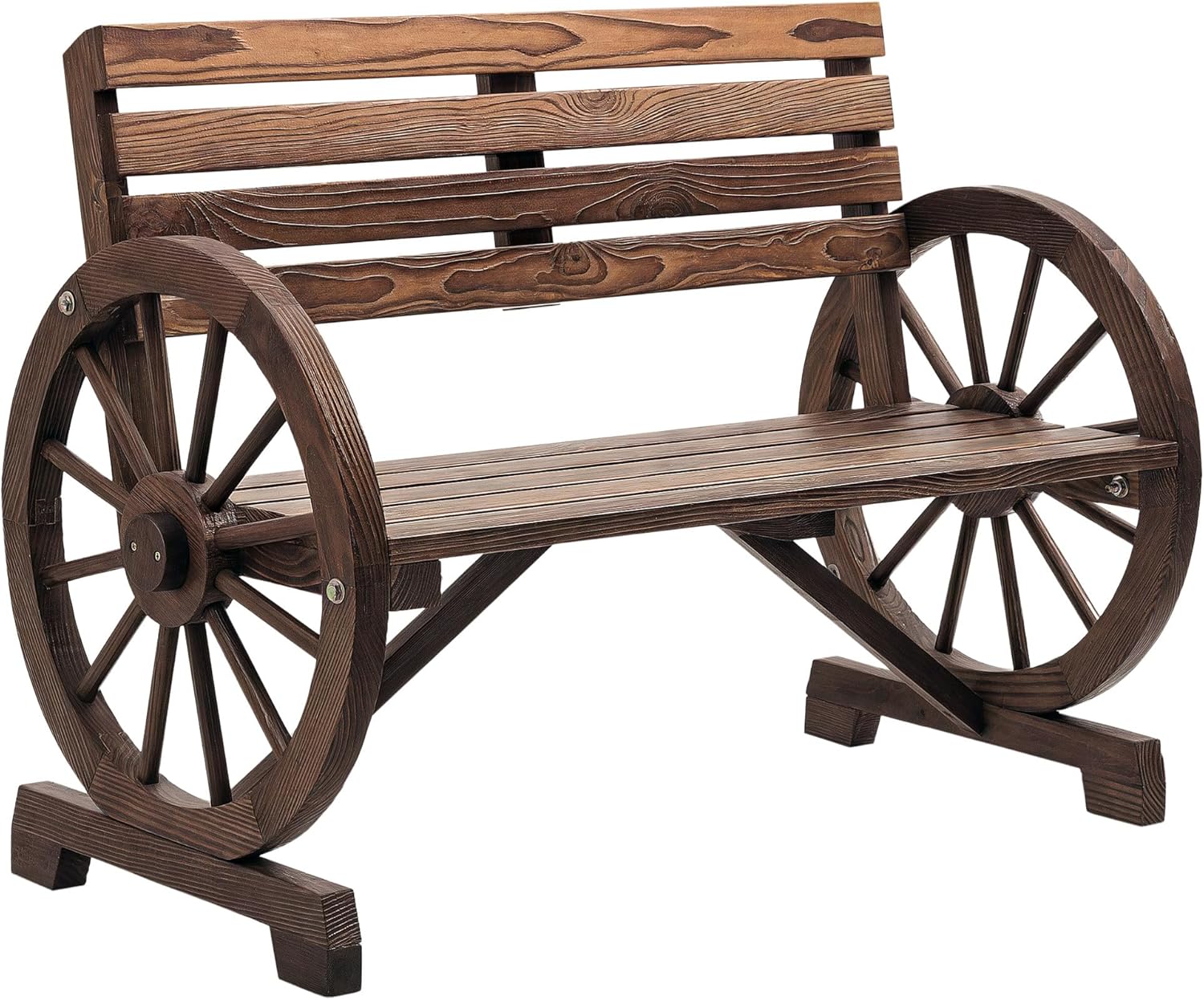 Outsunny 2-Sitzer Gartenbank