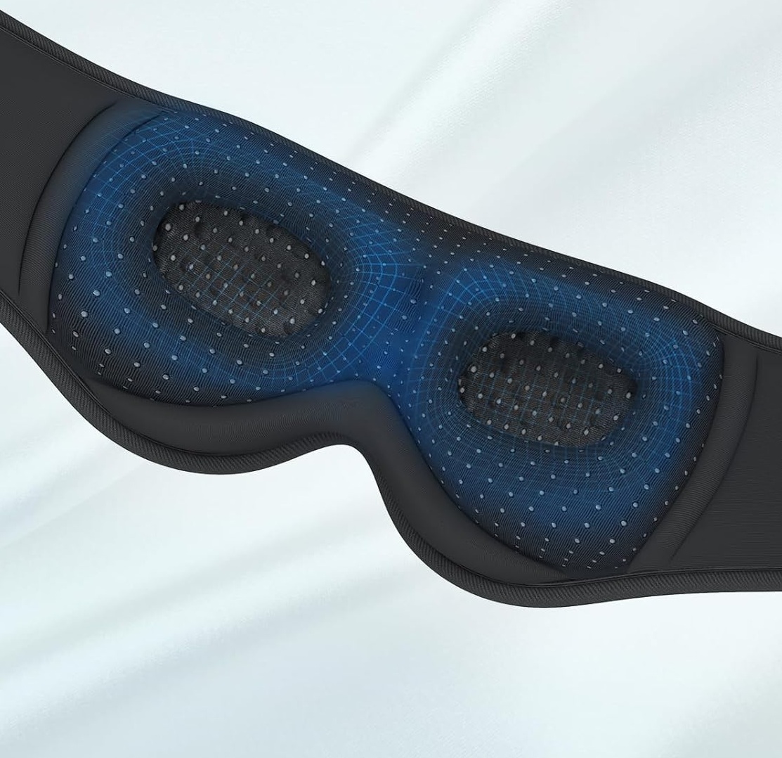 LC-dolida Schlafmaske mit Kopfhörer Bluetooth