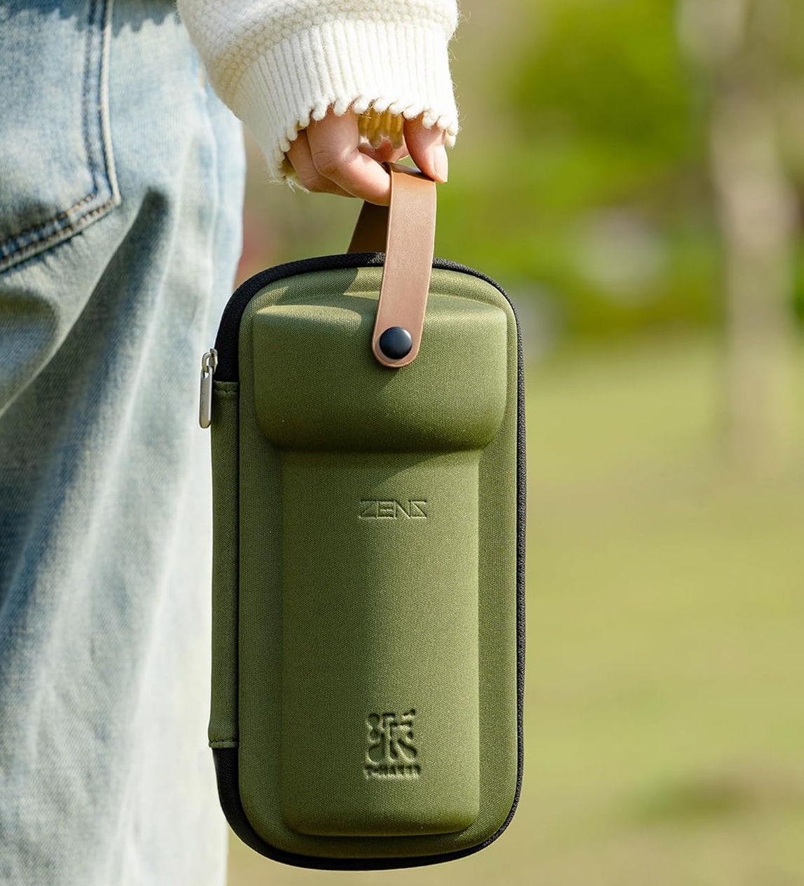 ZENS Modern Teekanne Glas mit Sieb