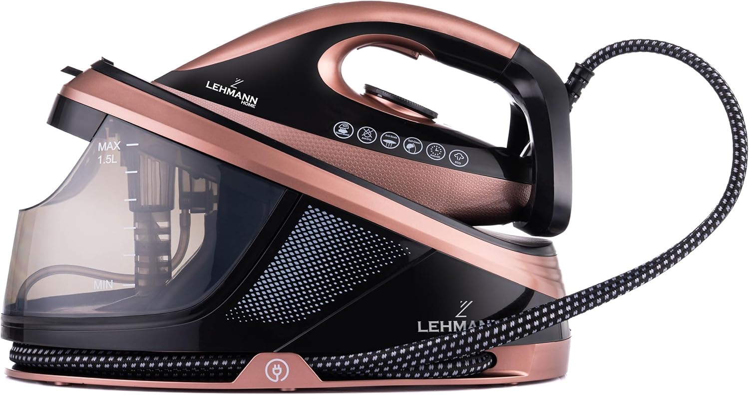 LEHMANN Dampfbügelstation 8 Bar Druck & 2400 Watt