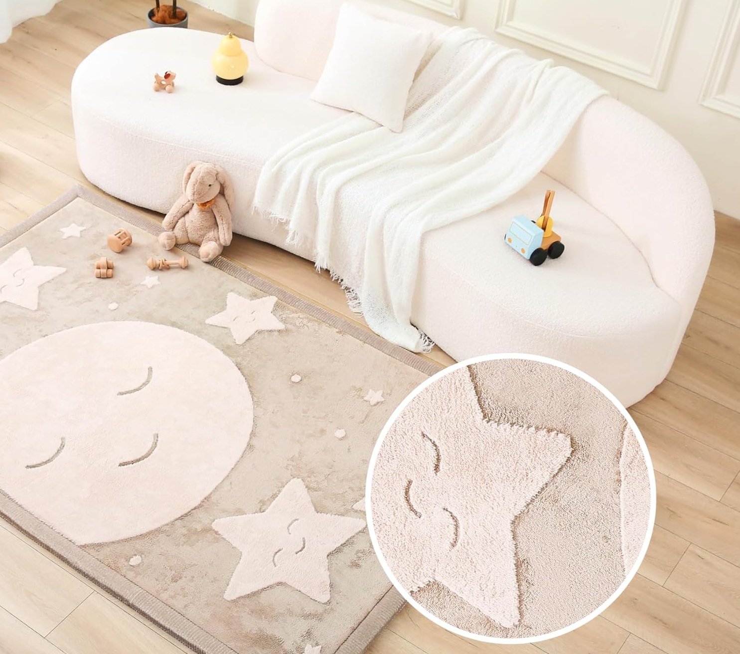 Wolkenweiche Spielmatte Baby