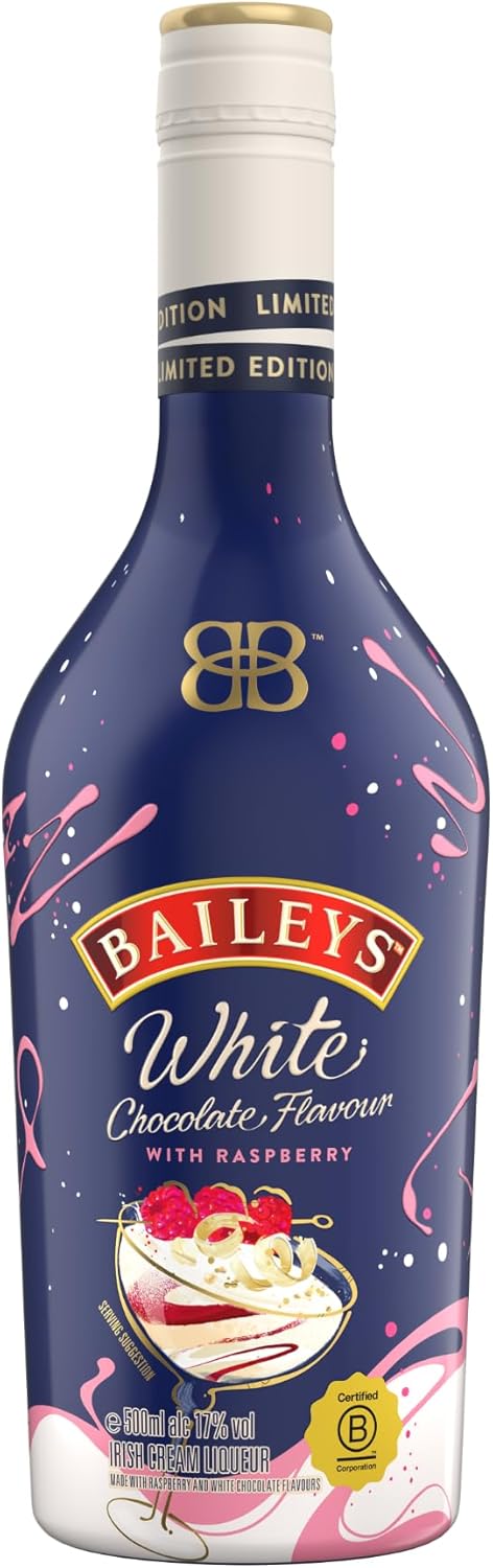 Baileys Weiße Schokolade Geschmack mit Himbeere - limitierte Edition