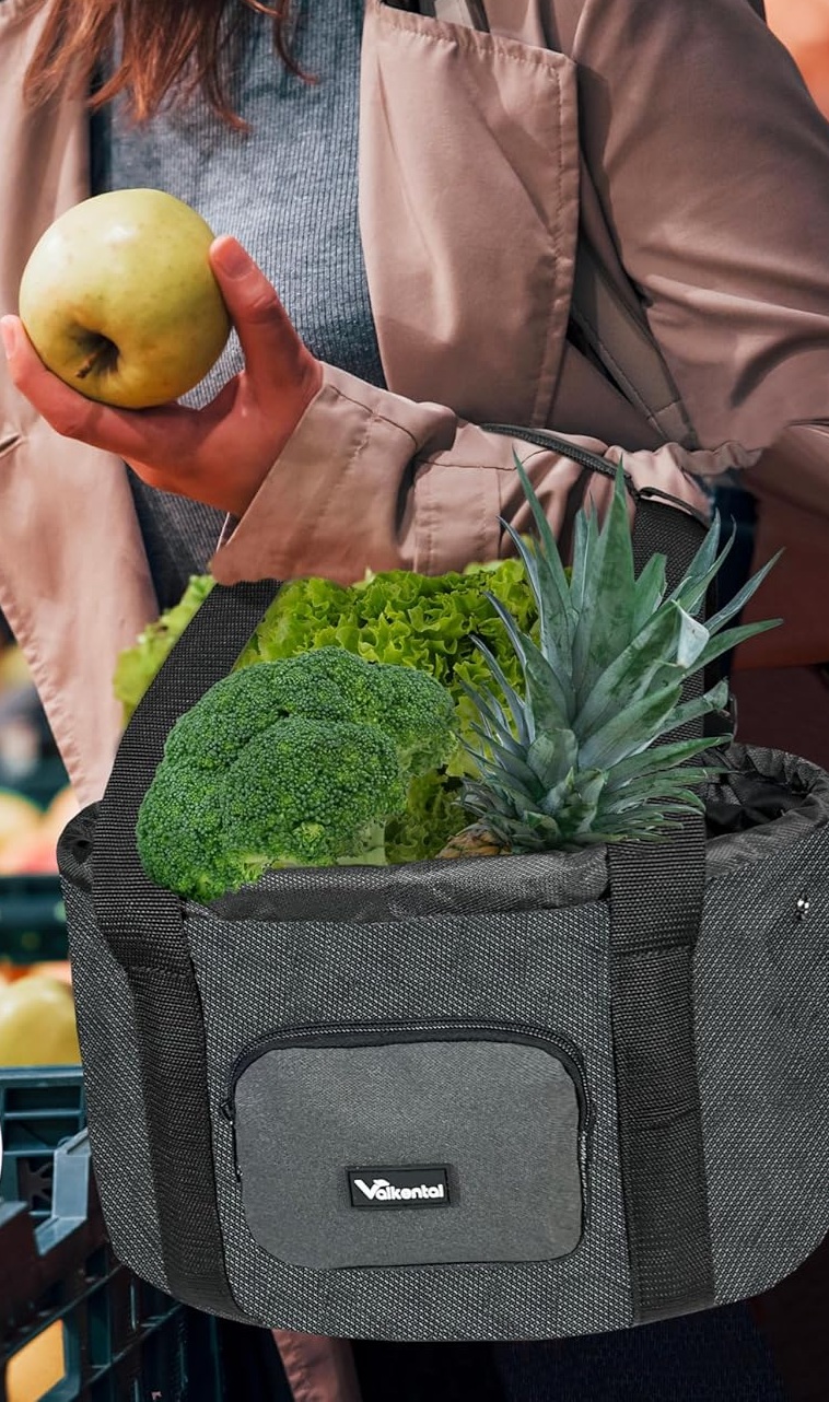 Valkental - Fahrradkorb für Hunde KLICKfix Kompatibel