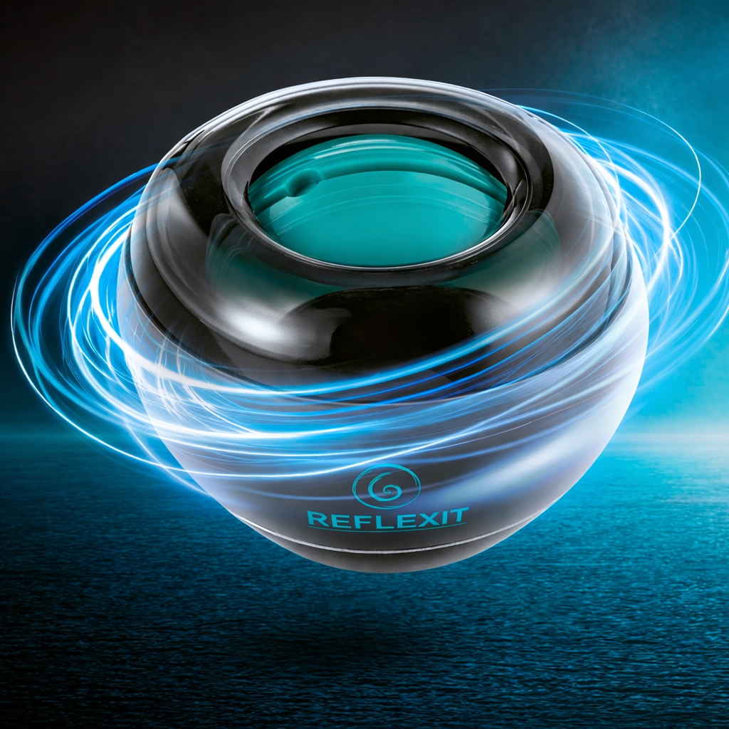 Gezieltes Handgelenk-Training – mit dem Reflexit Der Original Spinball