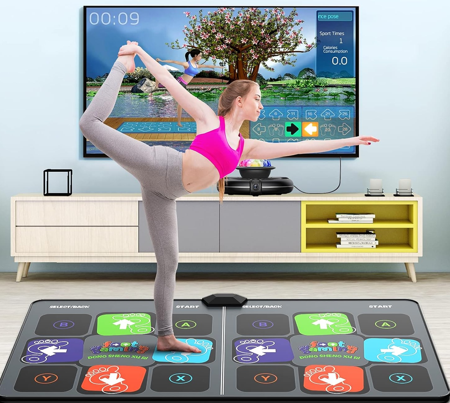 FWFX Elektronische Tanzmatte für TV