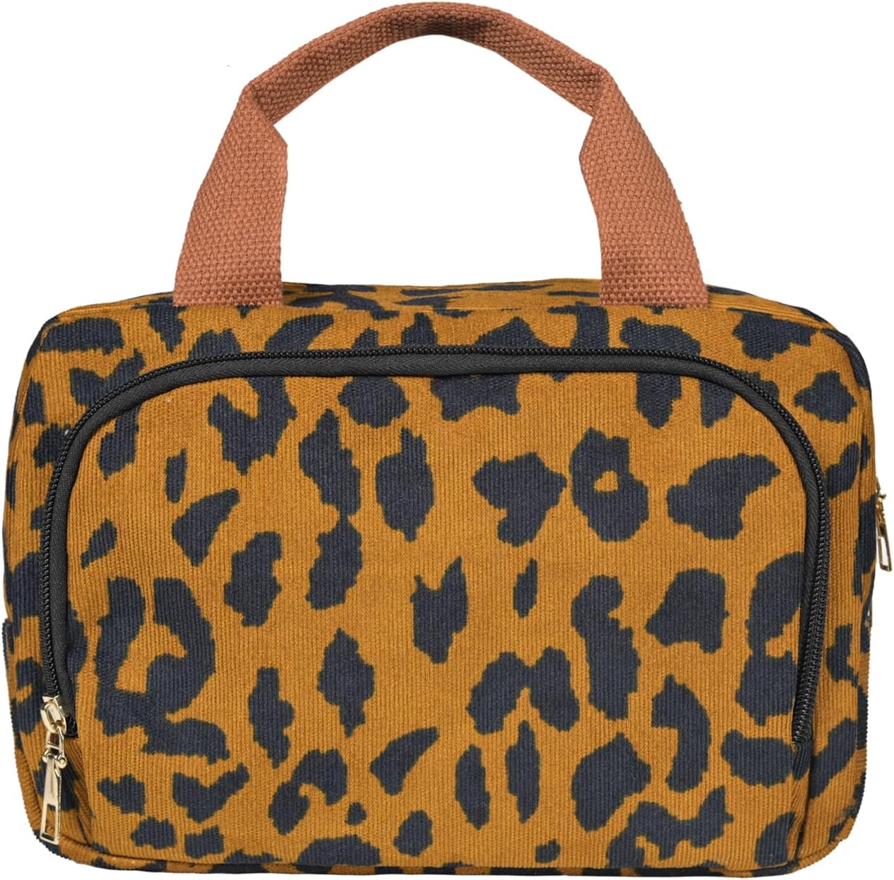 Funtlend Kulturtasche Damen Cord Kosmetiktasche