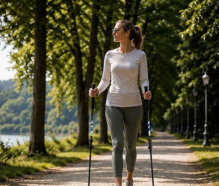Carbon Trekkingstöcke 2er Set – Nordic Walking
