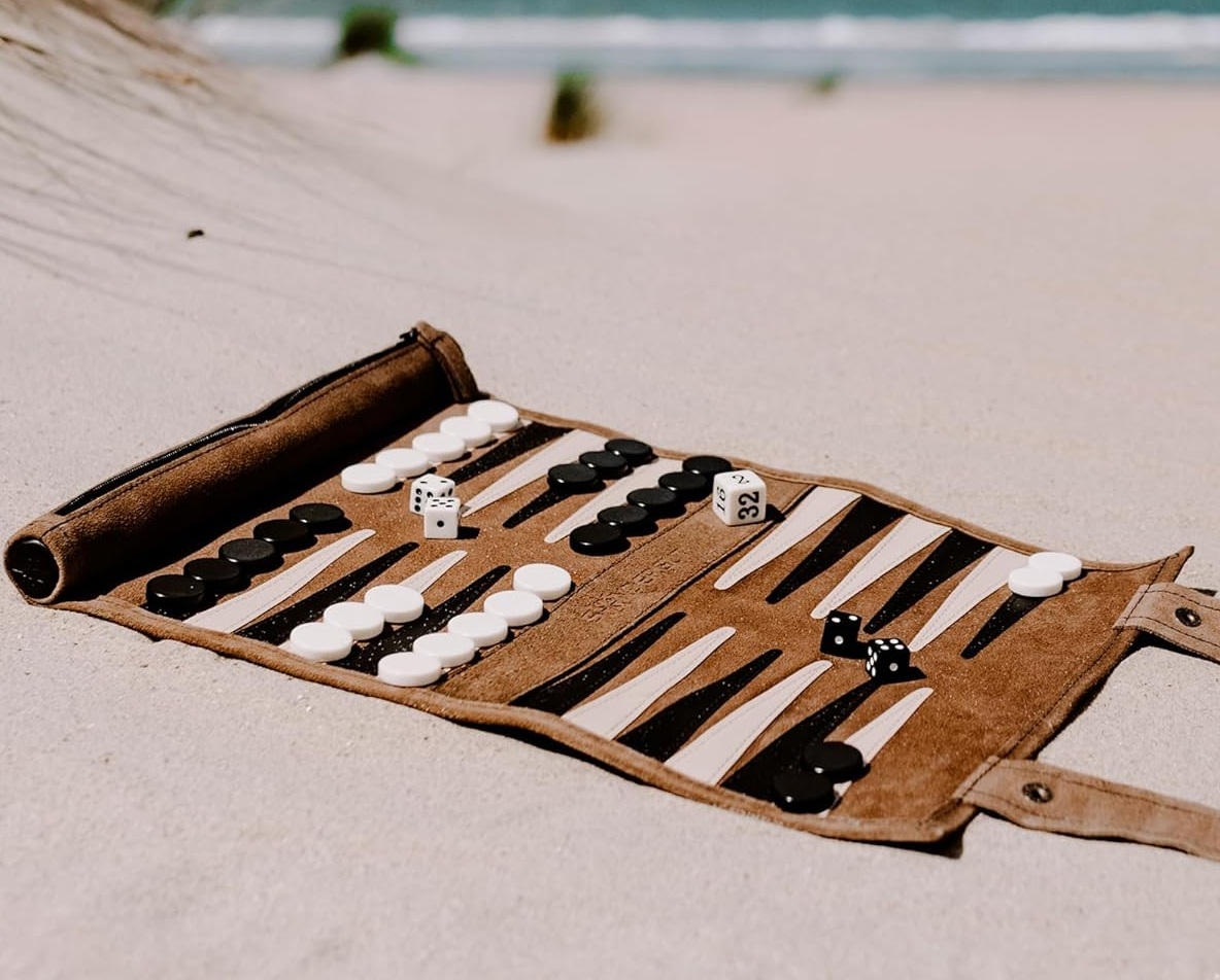 Sondergut Backgammon Brettspiel Mocca