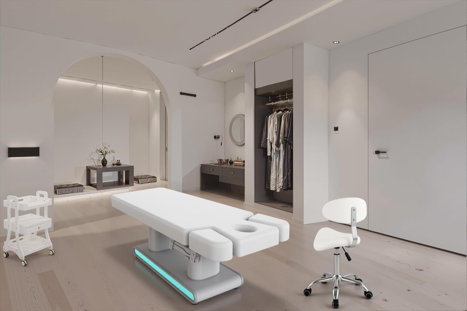 Medeo Wellnessliege Massageliege Kosmetikliege elektrisch