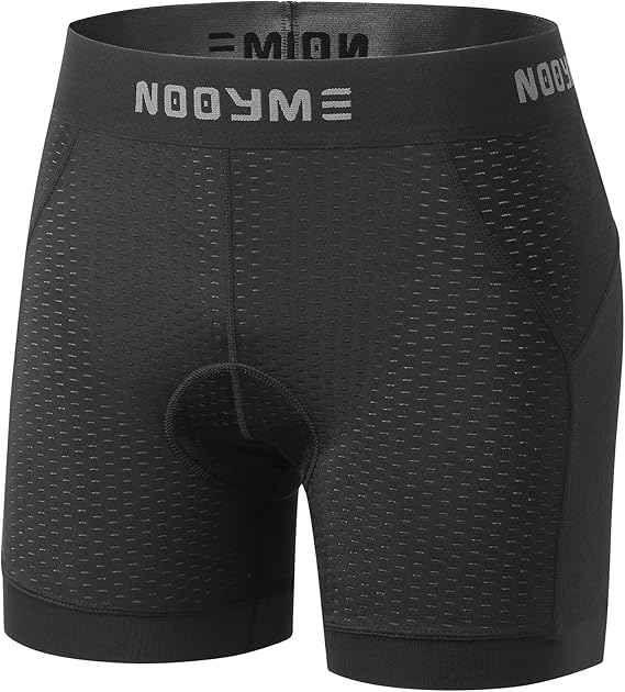 NOOYME Fahrradhose Herren Radunterhose Schnelltrockende Radlerhose
