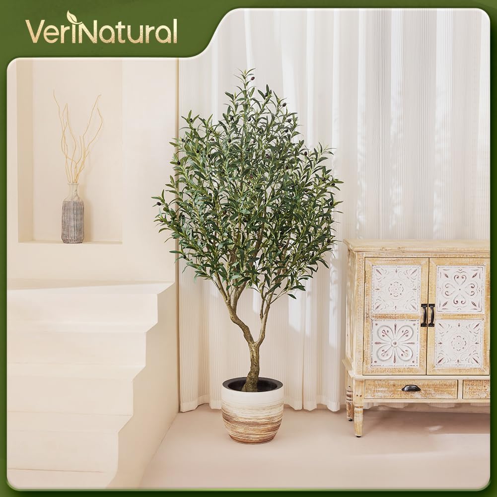 VeriNatural Olivenbaum Künstlich Kunstpflanze