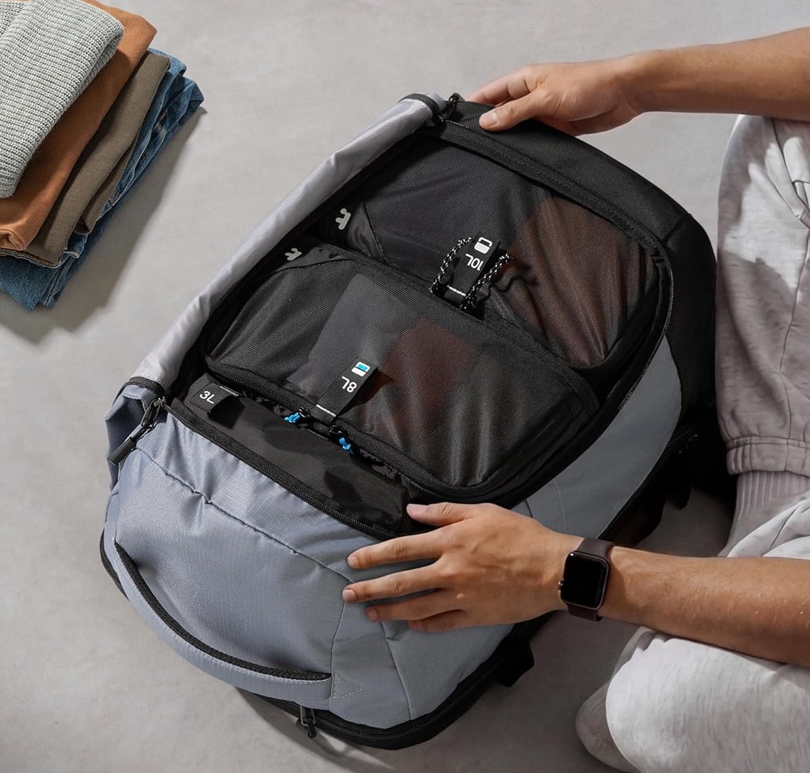 tomtoc Koffer Organizer Set, 3-teiliges Packing Cubes Compression