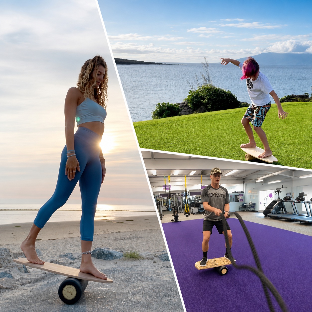 JUCKER HAWAII Balance Boards - Trick & Surf Balanceboard