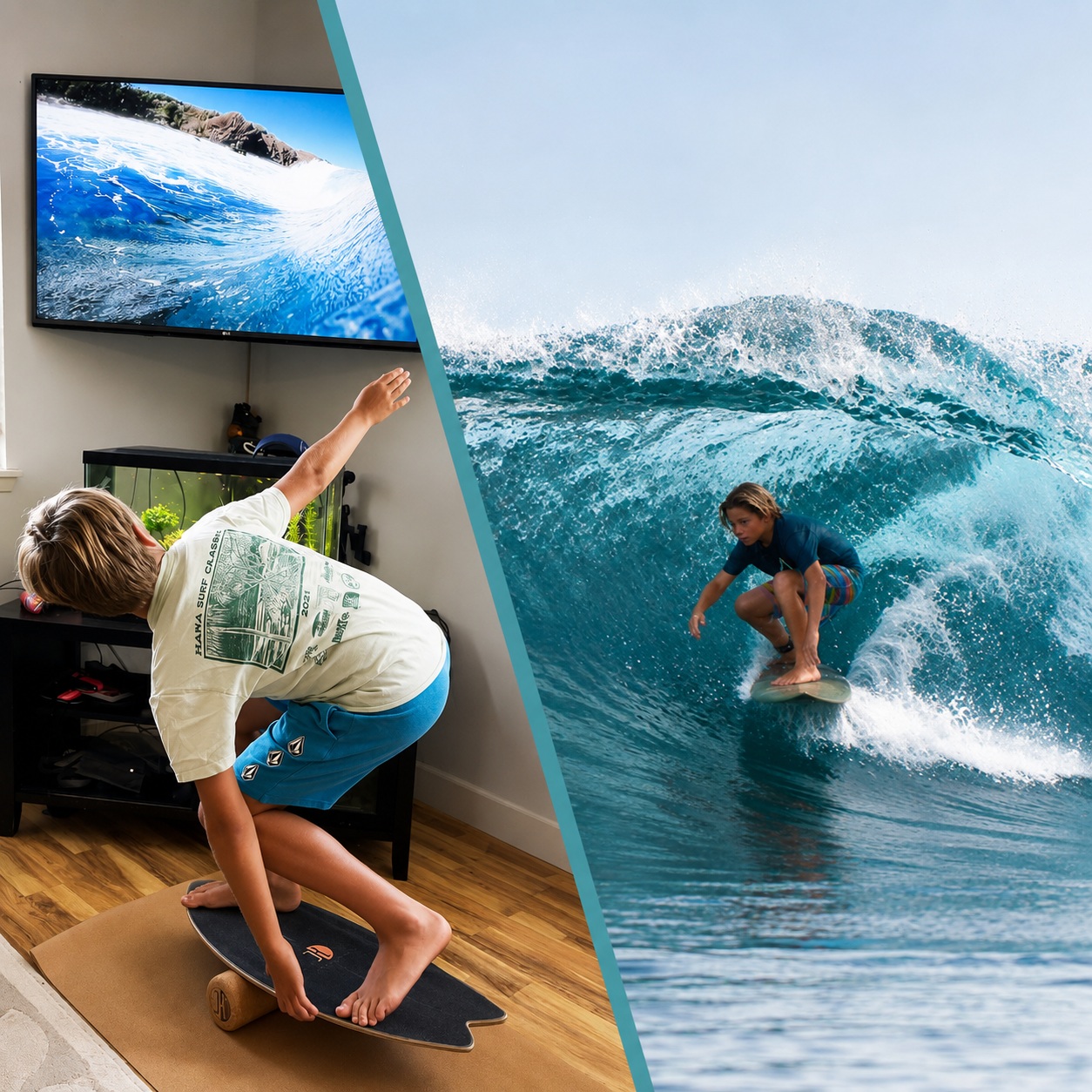 JUCKER HAWAII Balance Boards - Trick & Surf Balanceboard