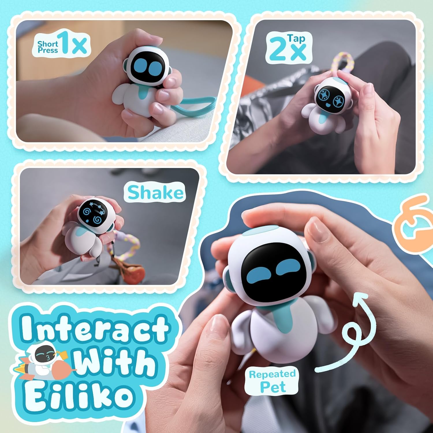 ENERGIZE LAB Eiliko - Tragbarer Eilik Roboter mit KI