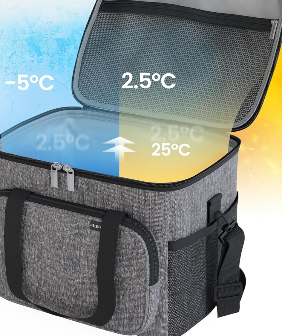 HELDENWERK® Kühltasche groß faltbar