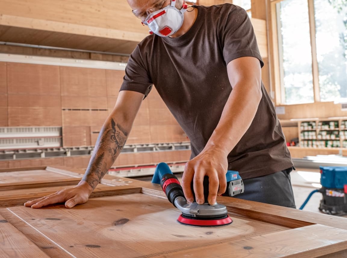 Bosch Professional 18V System Akku Exzenterschleifer GEX
