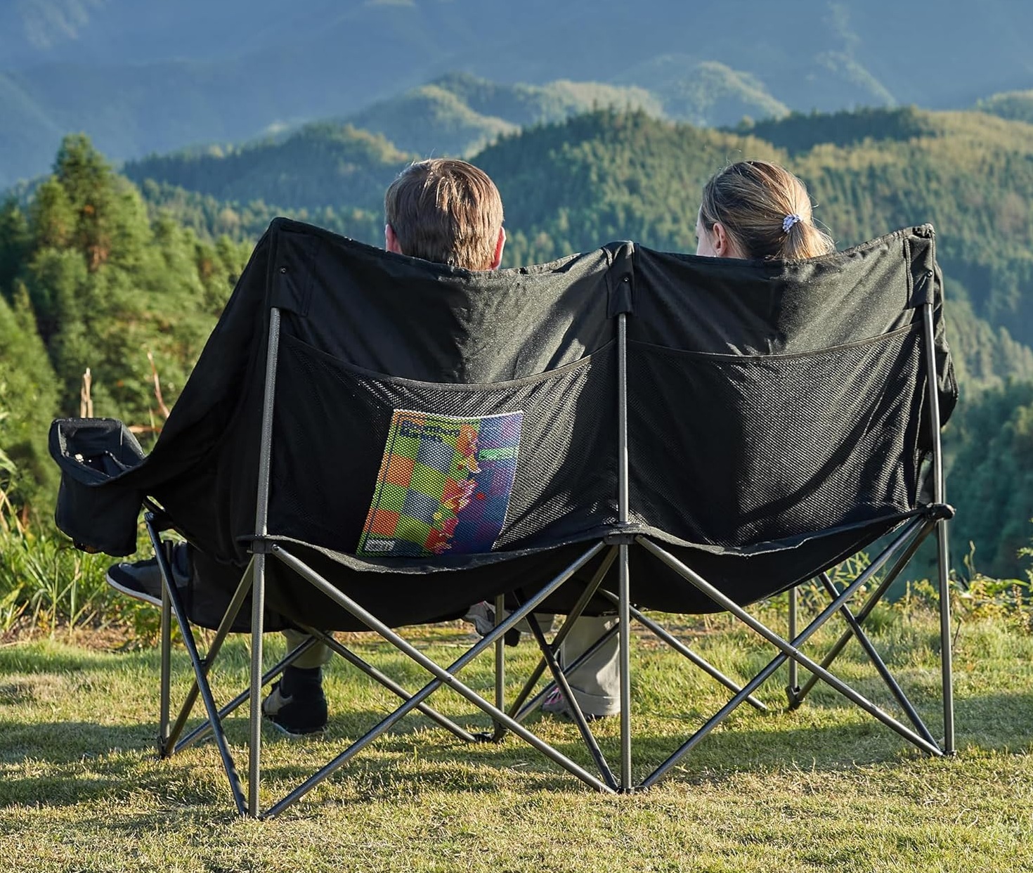 TIMBER RIDGE Campingstuhl Faltbar 2 Personen