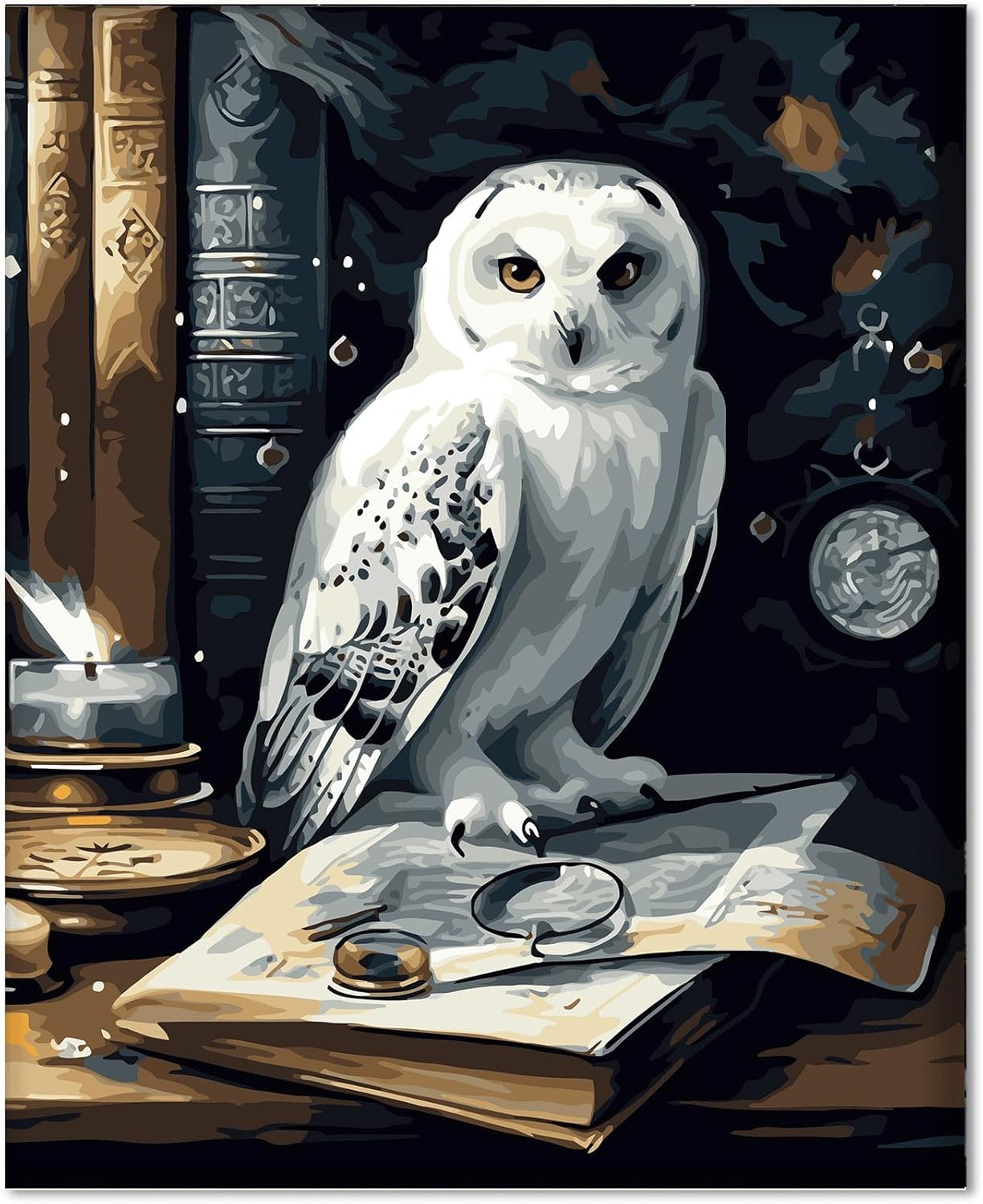 Gutluz Malen nach Zahlen Set für Erwachsene und Kinder ab 7 Jahren