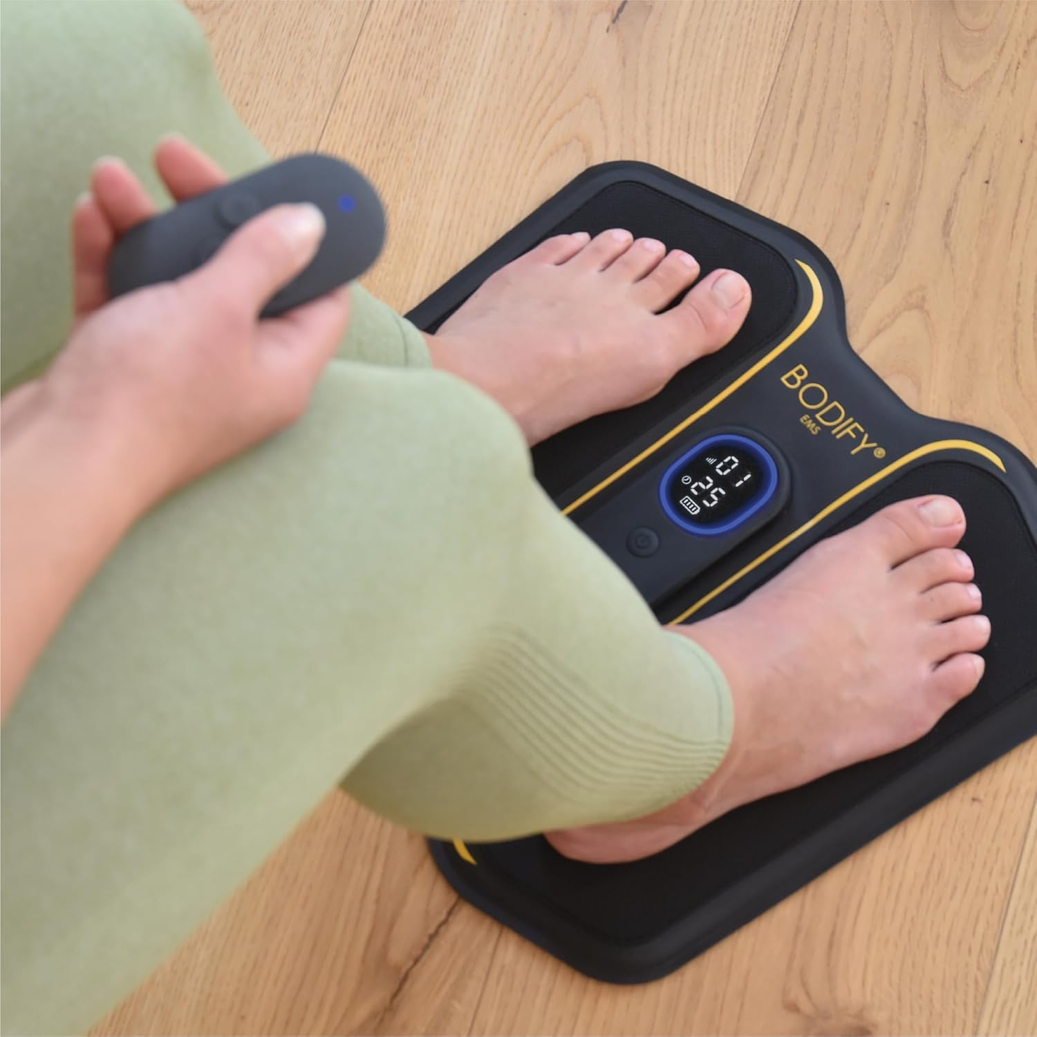 Bodify® EMS Fußtrainer Pro – Effektives EMS Training für Füße und Unterschenkel