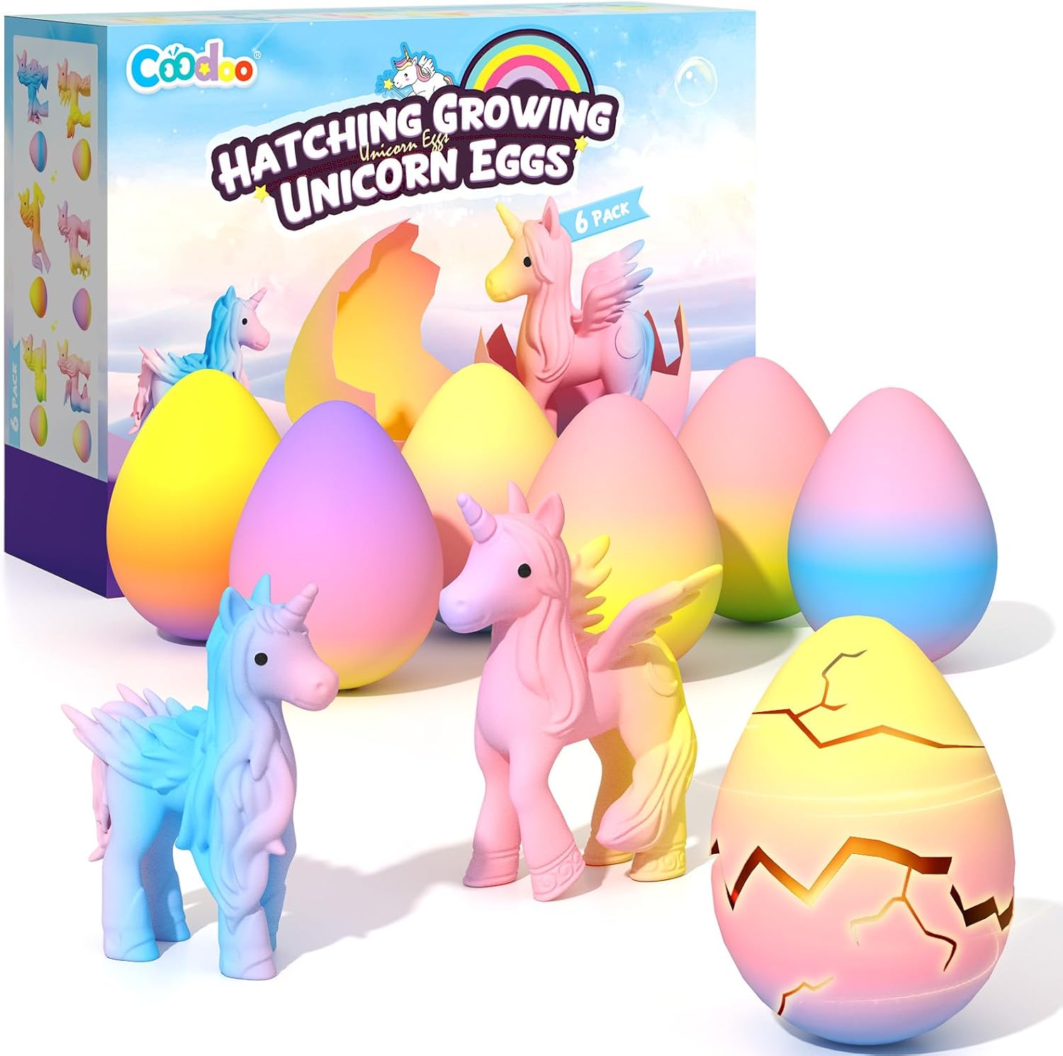Coodoo Einhorn Schlüpft Regenbogeneier