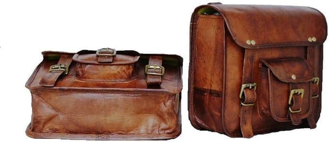 American Blue 2 x Motorradtasche aus echtem Leder