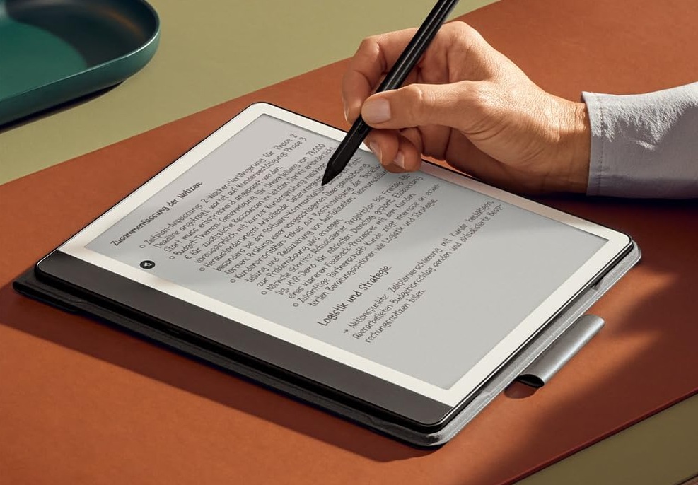 Amazon Kindle Scribe – eReader und digitales Notizbuch mit Premium-Eingabestift in Anthrazit