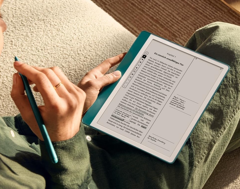 Amazon Kindle Scribe – eReader und digitales Notizbuch mit Premium-Eingabestift in Anthrazit