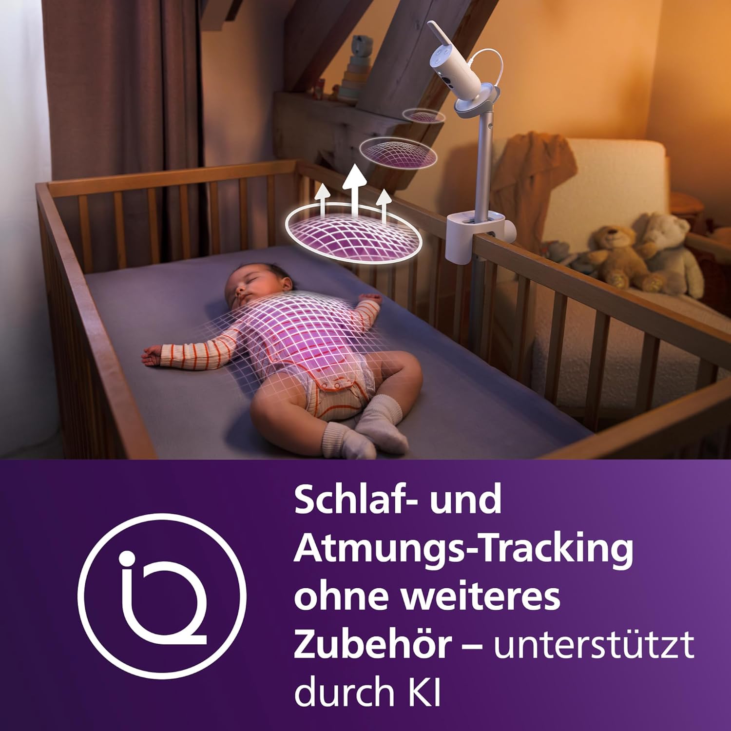 Philips AVENT Premium Connected Babyphone mit Kamera