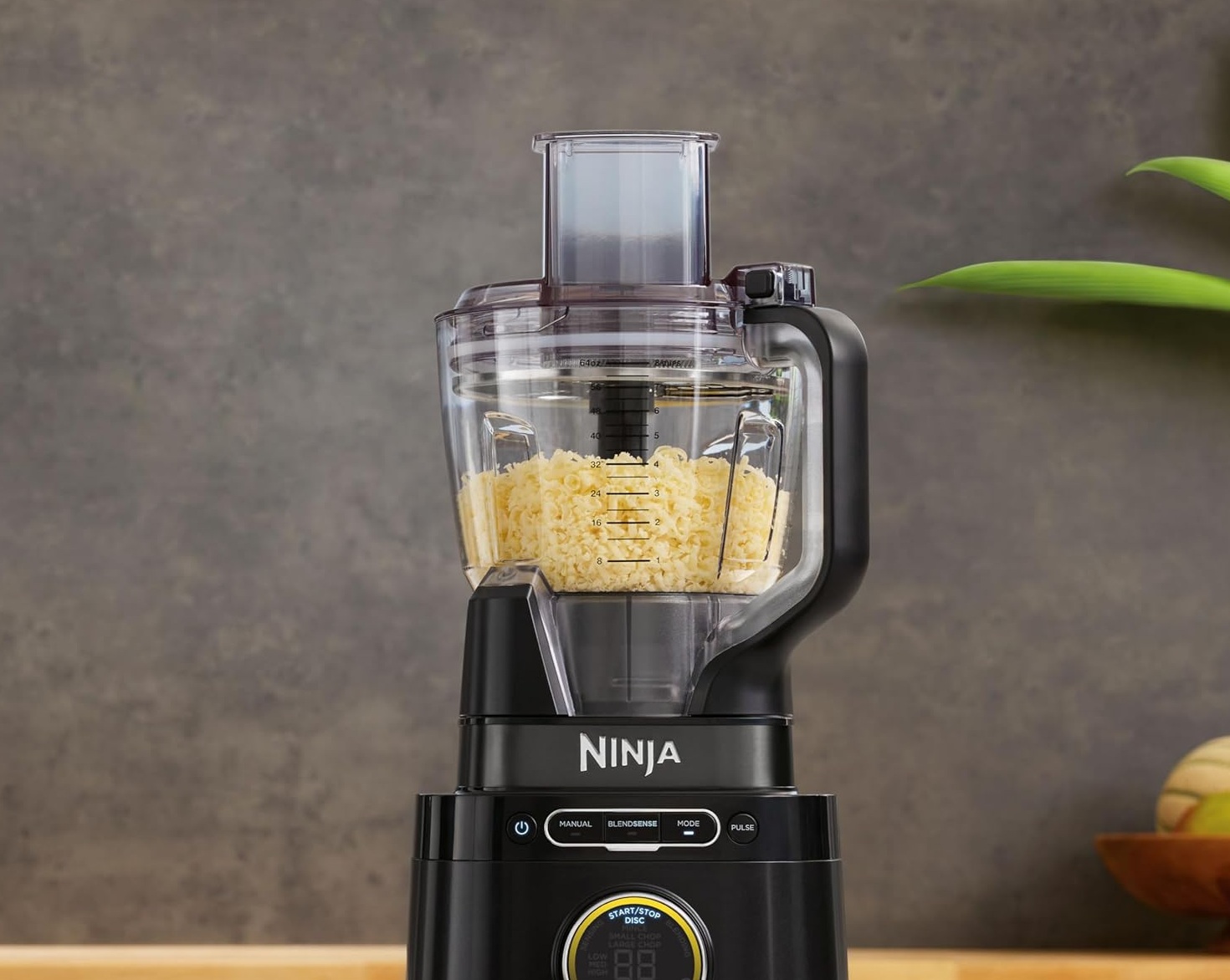 Ninja 3-in-1 Detect Power Blender Processor Pro – Küchenmaschine für Mixen, Hacken und Teigzubereitung