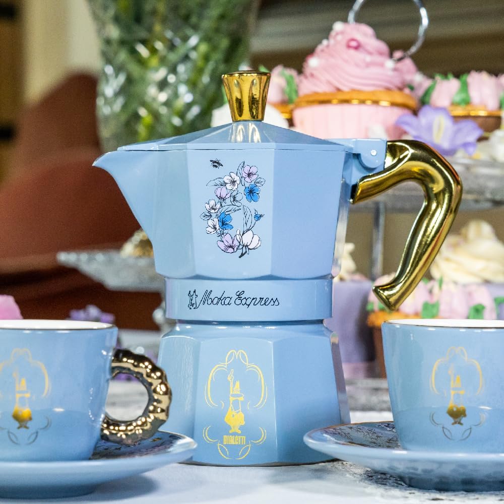 Bialetti Moka Express Bridgerton 3 Tassen