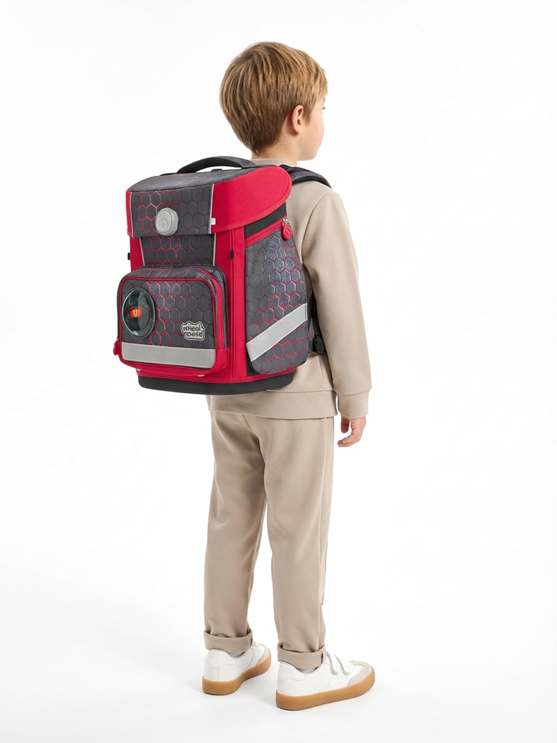 SCHOOL-MOOD Champion Maxx Mika Drache – ergonomisches Schulranzenset für einen starken Schulstart