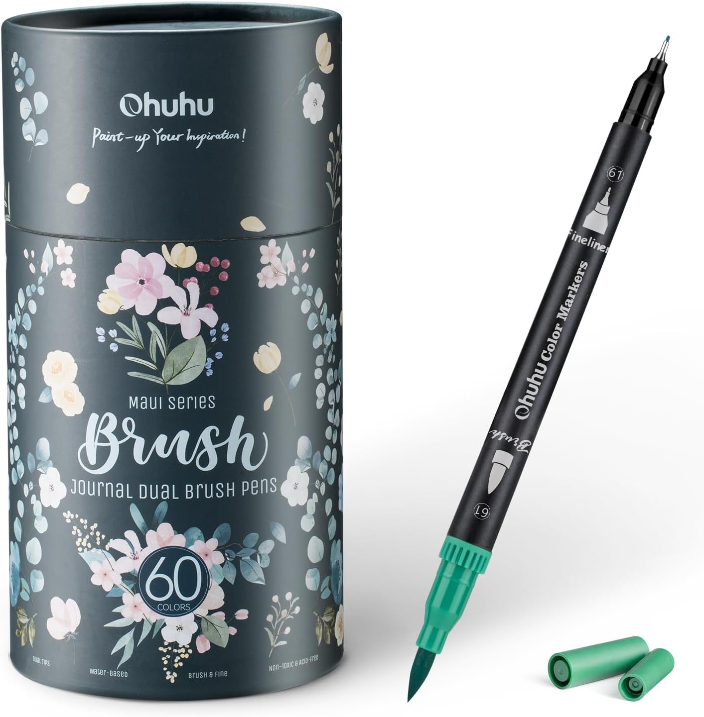 Ohuhu Filzstifte 60 Farben – Kreative Vielfalt für präzises & künstlerisches Arbeiten