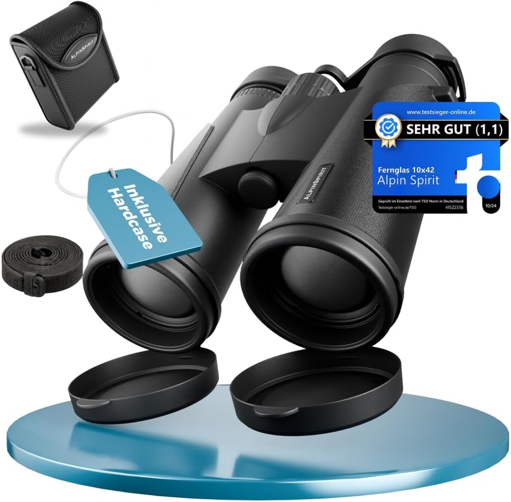 Fernglas 10x42 inkl. Tasche & Zubehör – Warum dieses kompakte Fernglas für Erwachsene und Kinder eine starke Wahl ist