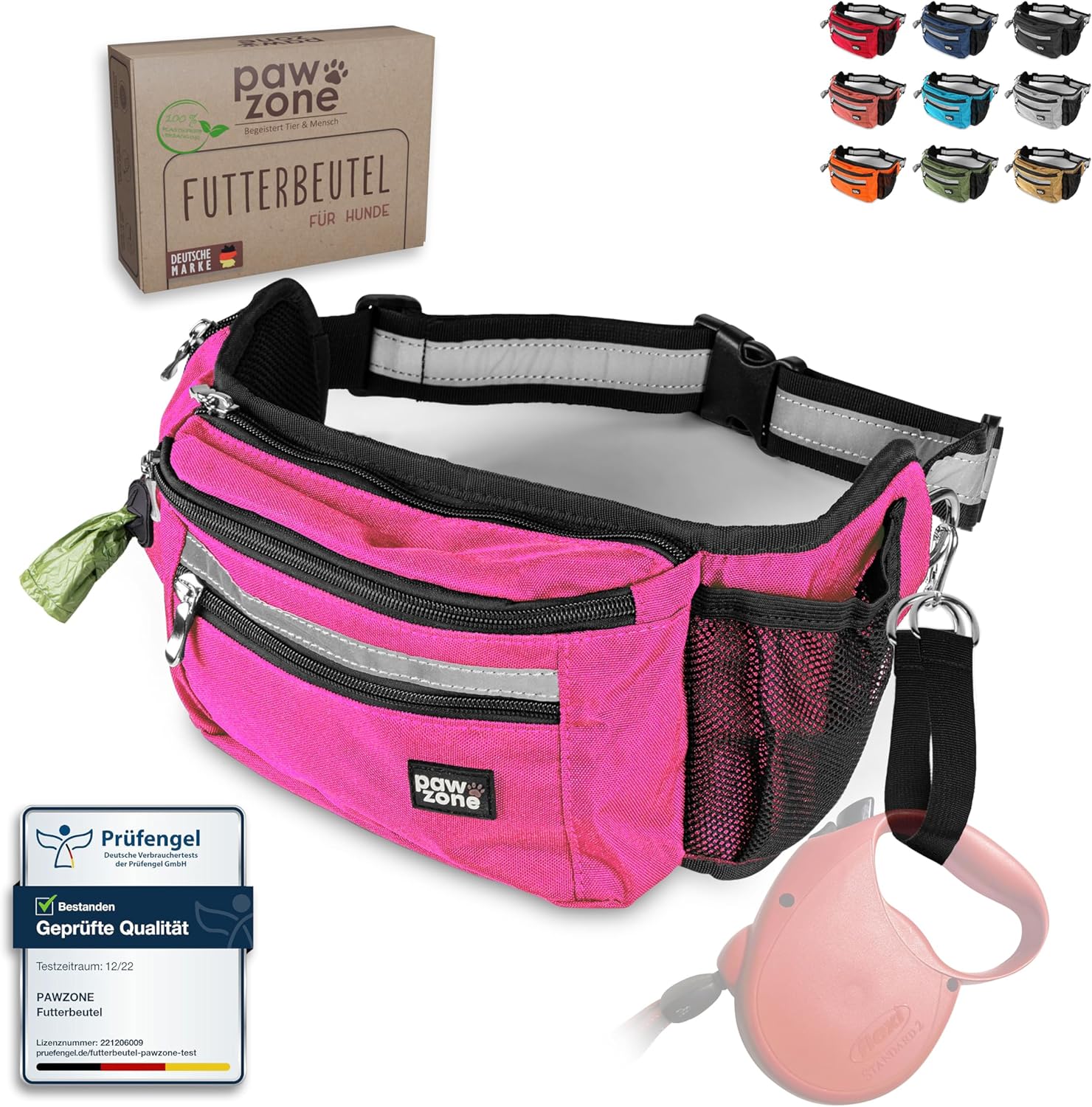 PAWZONE Futterbeutel für Hunde